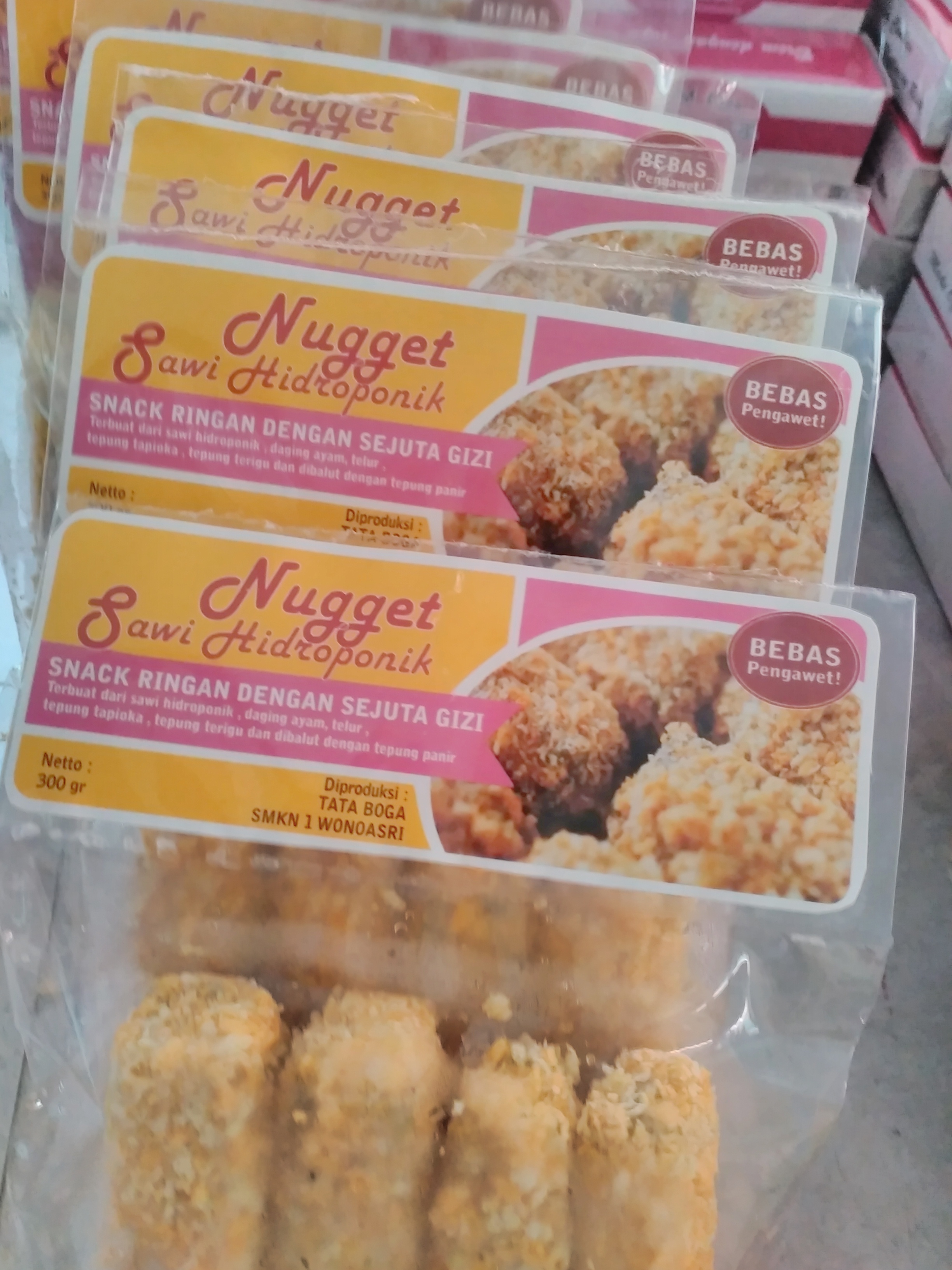 Nuget Sawi Hidroponik Snack Ringan Dengan Sejuta Gizi