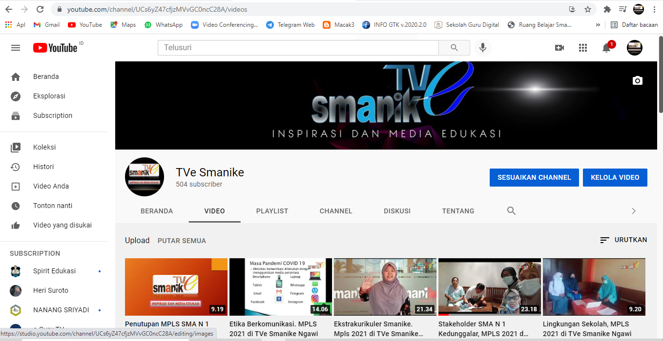 Tv Edukasi Smanike