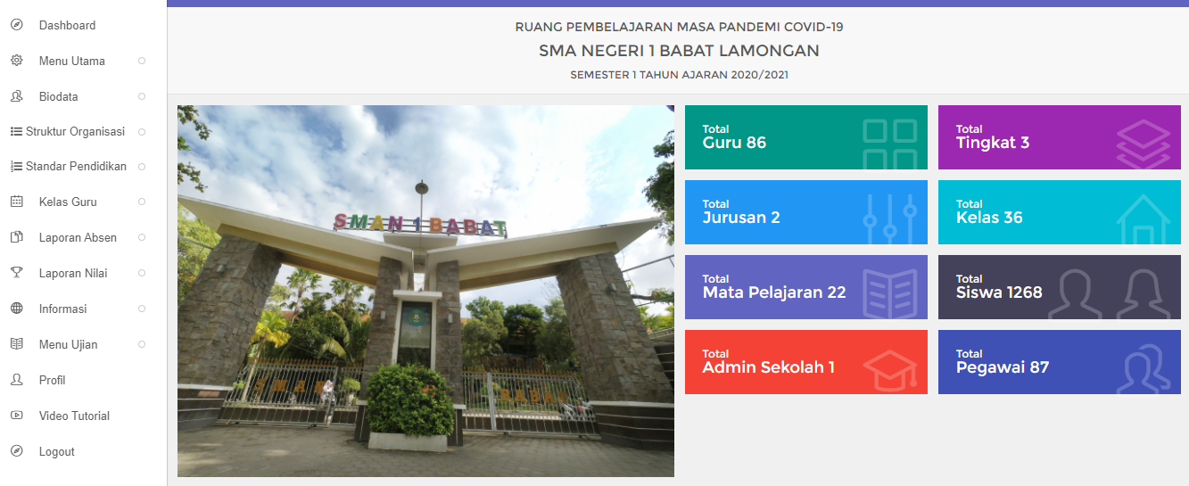 Ruang Pembelajaran Berbasis Lms "Merdeka Belajar Smaba"