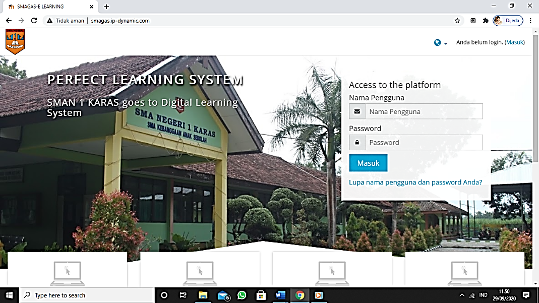 Lms Smagas Solusi Pembelajaran Jarak Jauh Masa Pandemi Covid-19