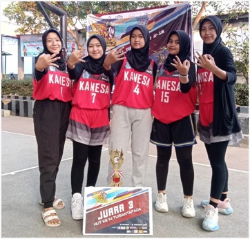 Juara ke 3 Turnamen Bola Basket KU â€“ 16 Kabupaten Malang Tahun 2023