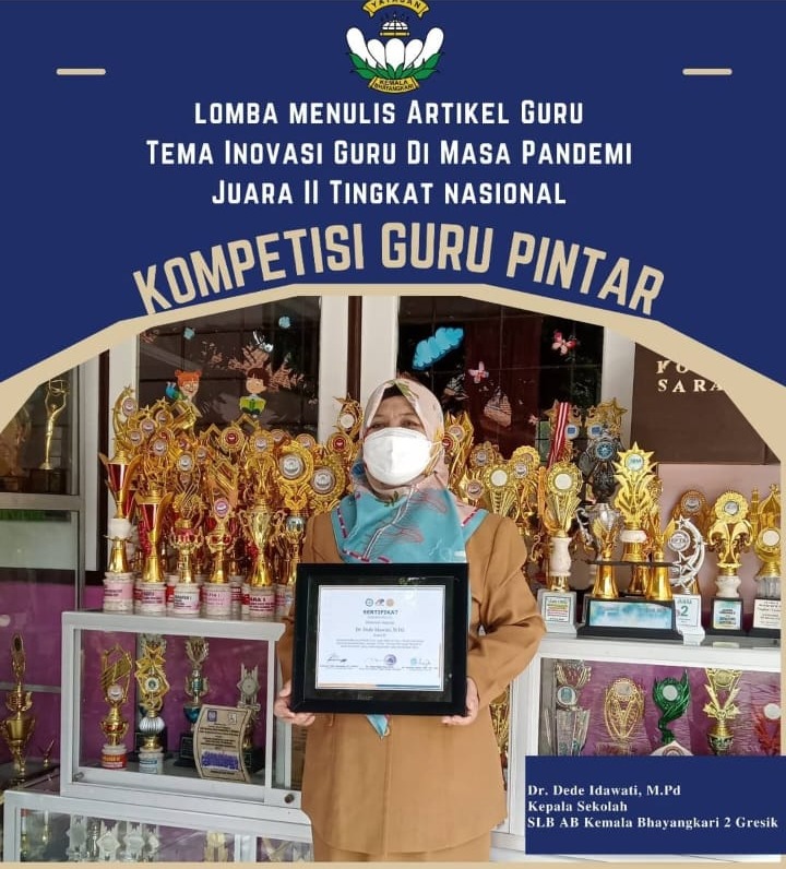 Lomba menulis artikel Guru tema inovasi guru di masa pandemi