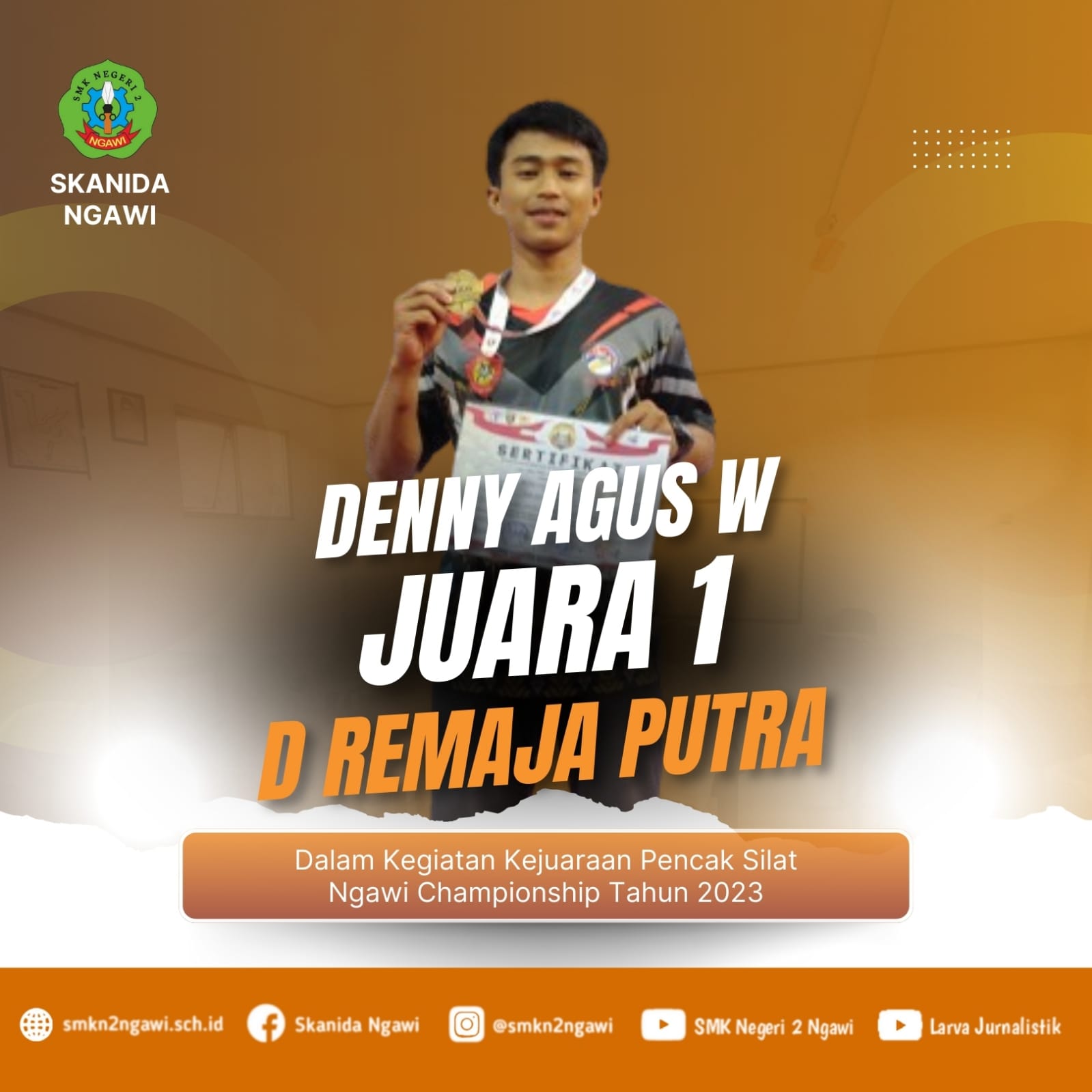 KEJUARAAN PENCAK SILAT NGAWI CHAMPIONSHIP 1 TINGKAT NASIONAL