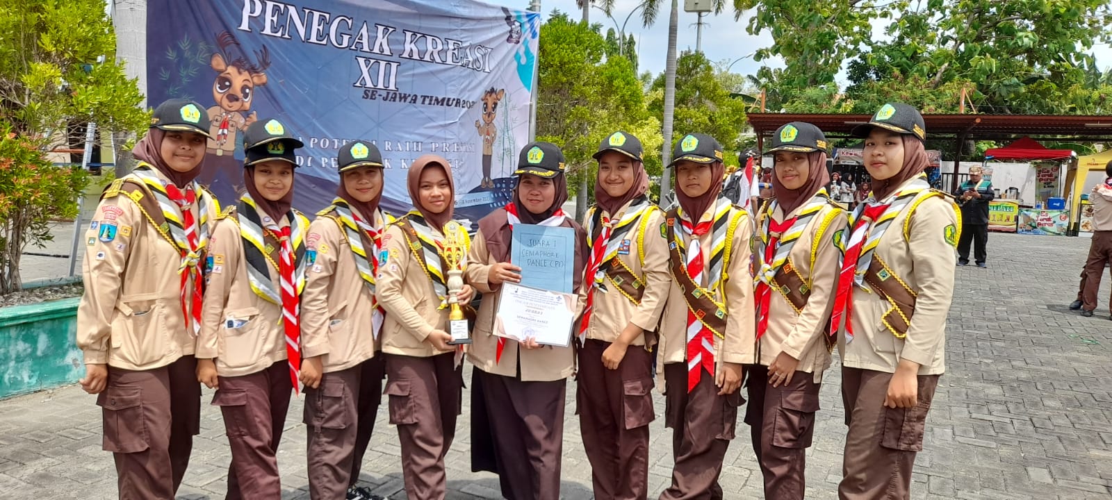 Lomba Penegak Kreasi XII Se-Jawa Timur 2023 Kategori Semaphore Dance 