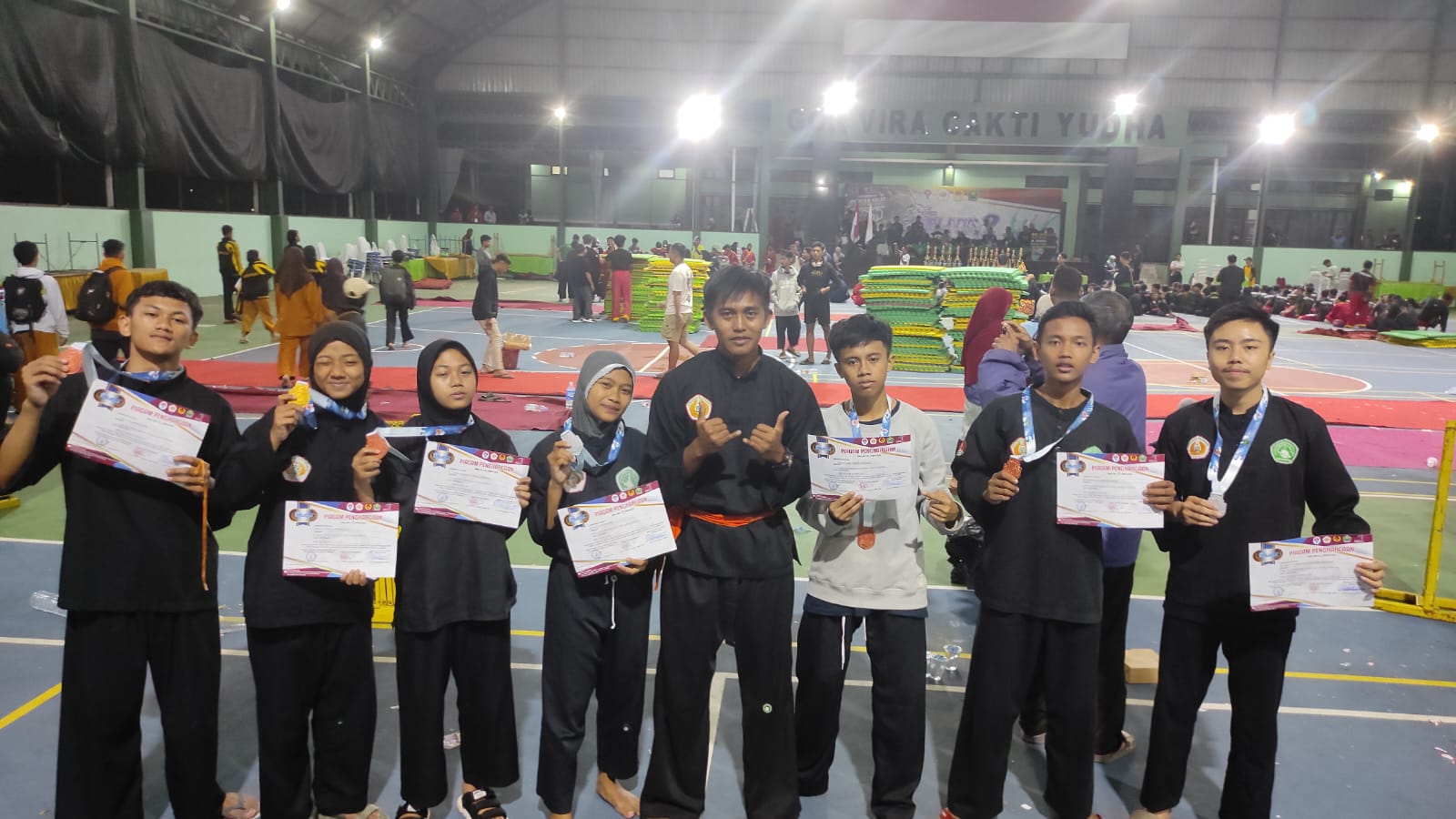 Kejuaraan Pencak Silat Kategori Remaja Putra Kelas B