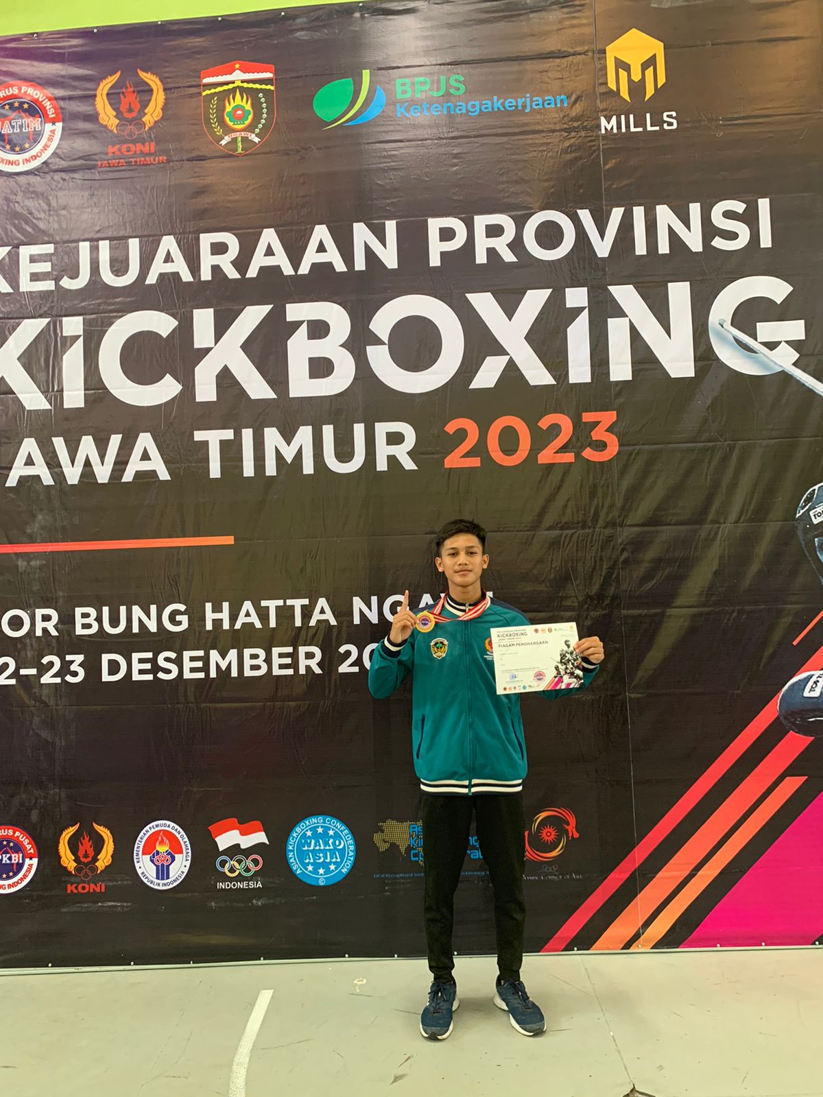 Kejurprov kickboxing jatim 2023