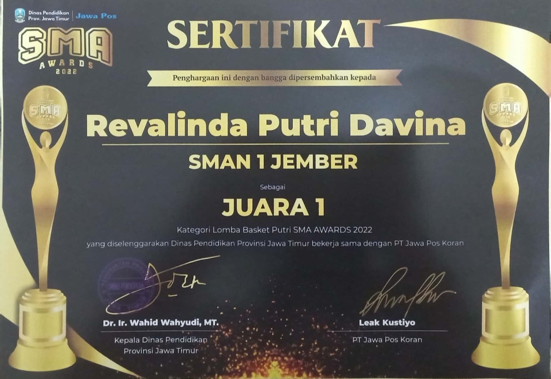 Lomba Basket Putri SMA AWARDS 2022