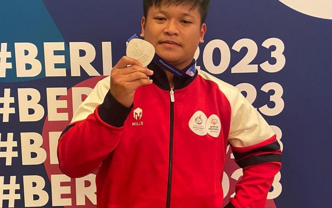 Juara 2 Cabor Tenis Meja pada Special Olympics World Summer Games Berlin Jerman 2023