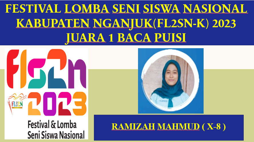 FESTIVAL LOMBA SENI SISWA NASIONAL BACA PUISI KABUPATEN 2023