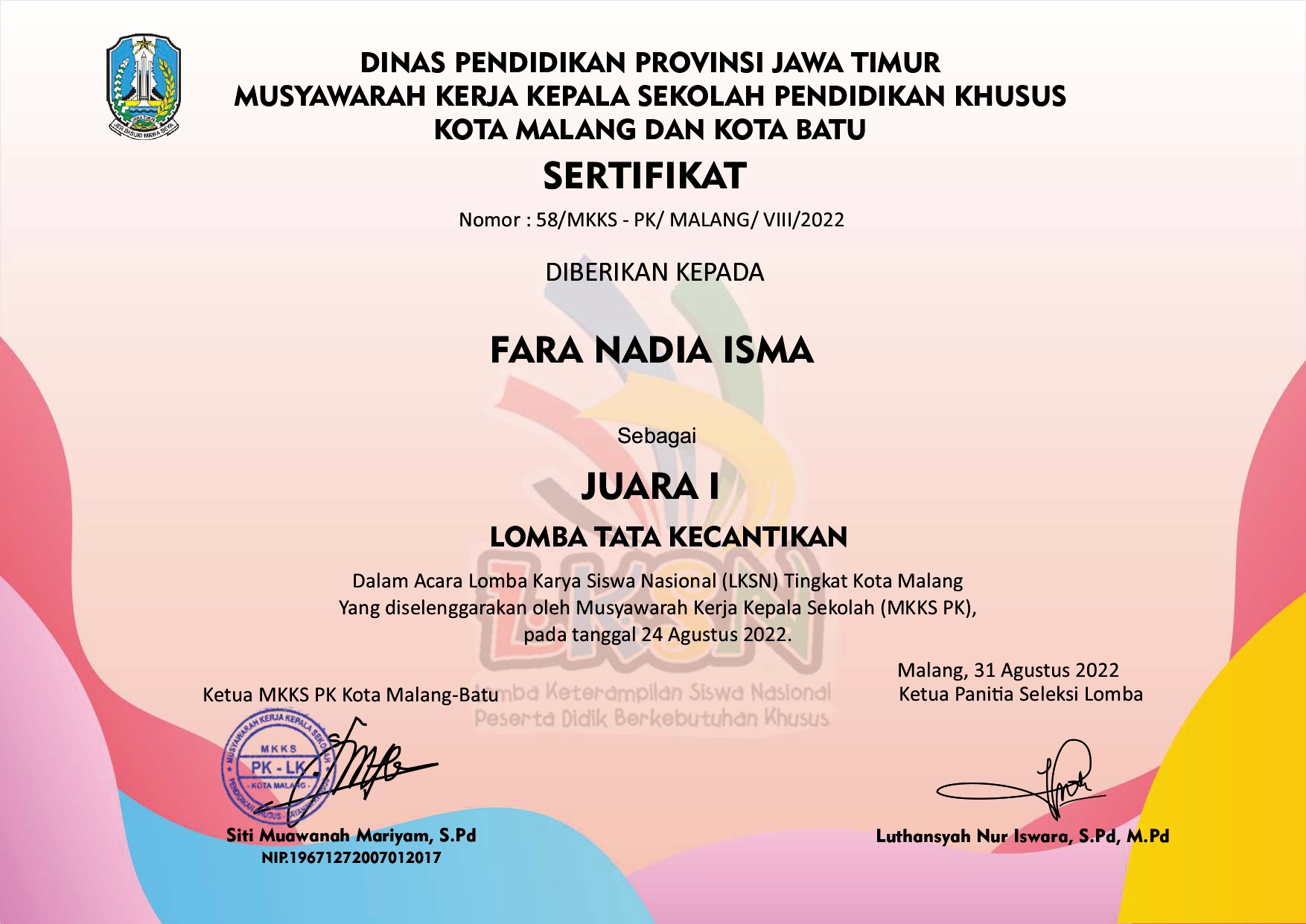 Lomba Tata Kecantikan