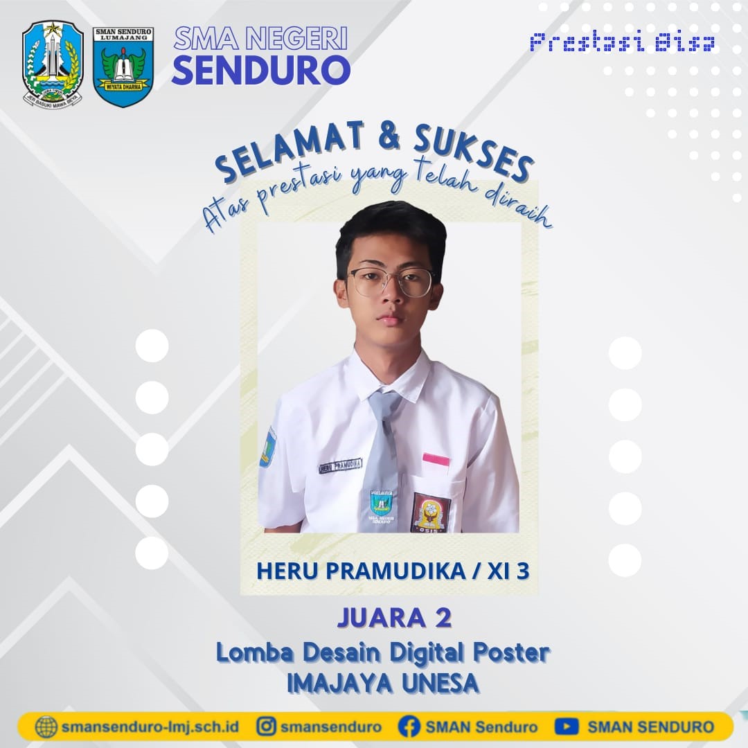 Juara 2 Lomba Poster IMAJAYA UNESA Tahun 2023