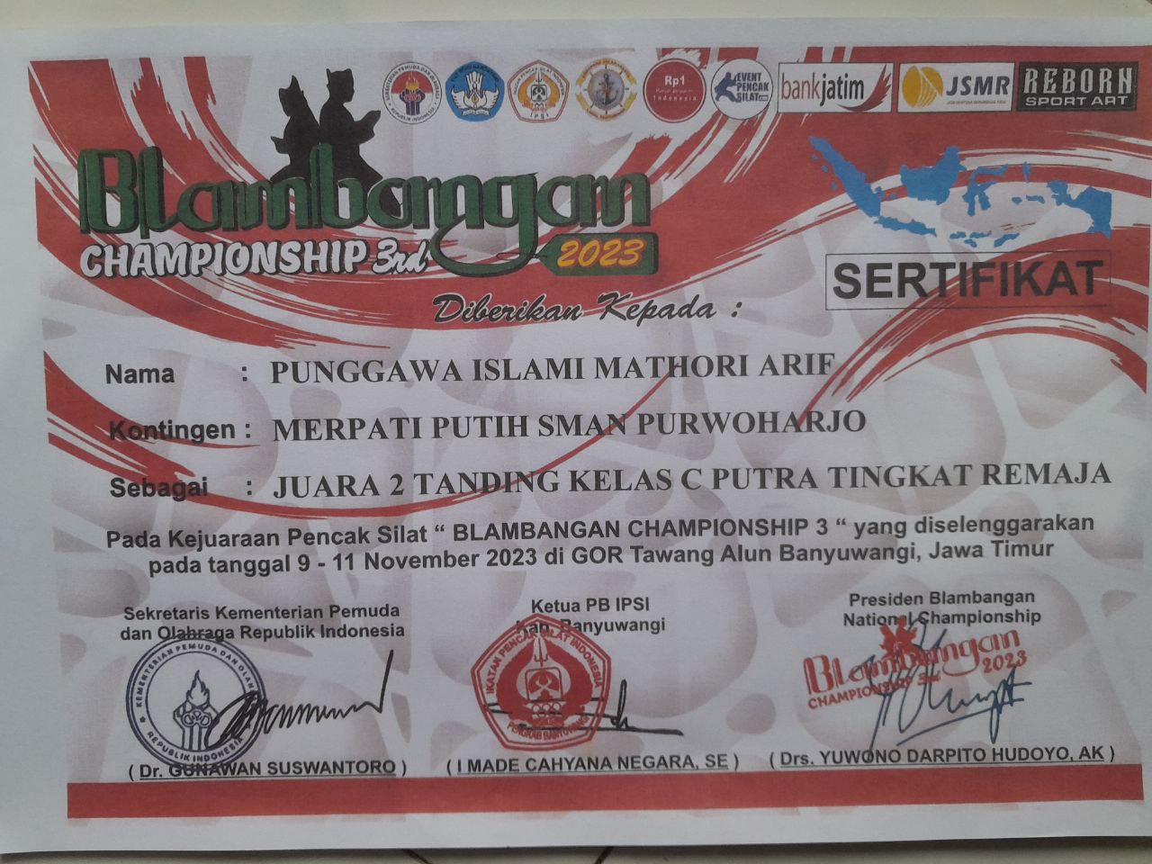 BLAMBANGAN CHAMPIONSHIP 3