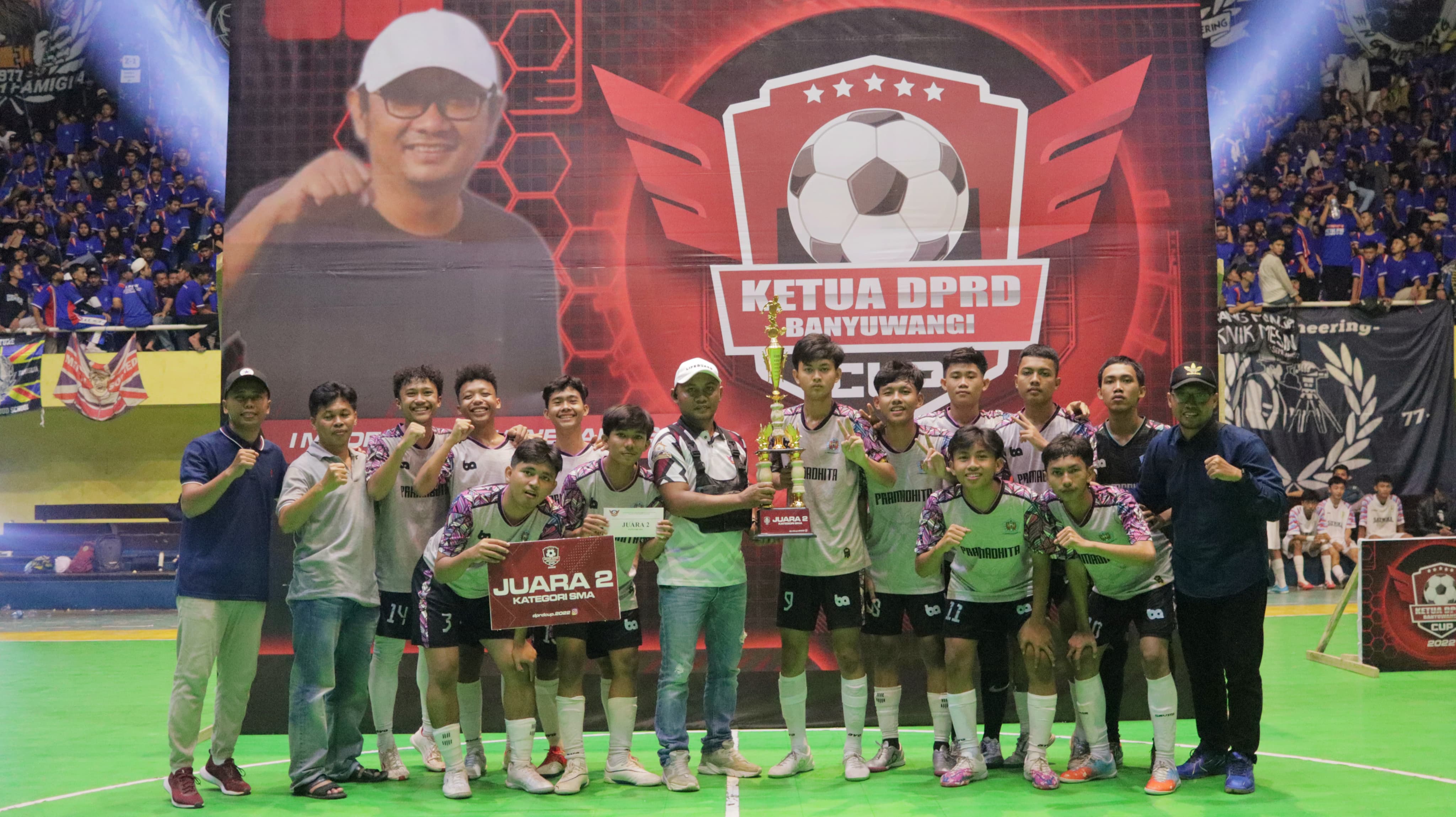 JUARA 2 FUTSAL KETUA DPRD CUP