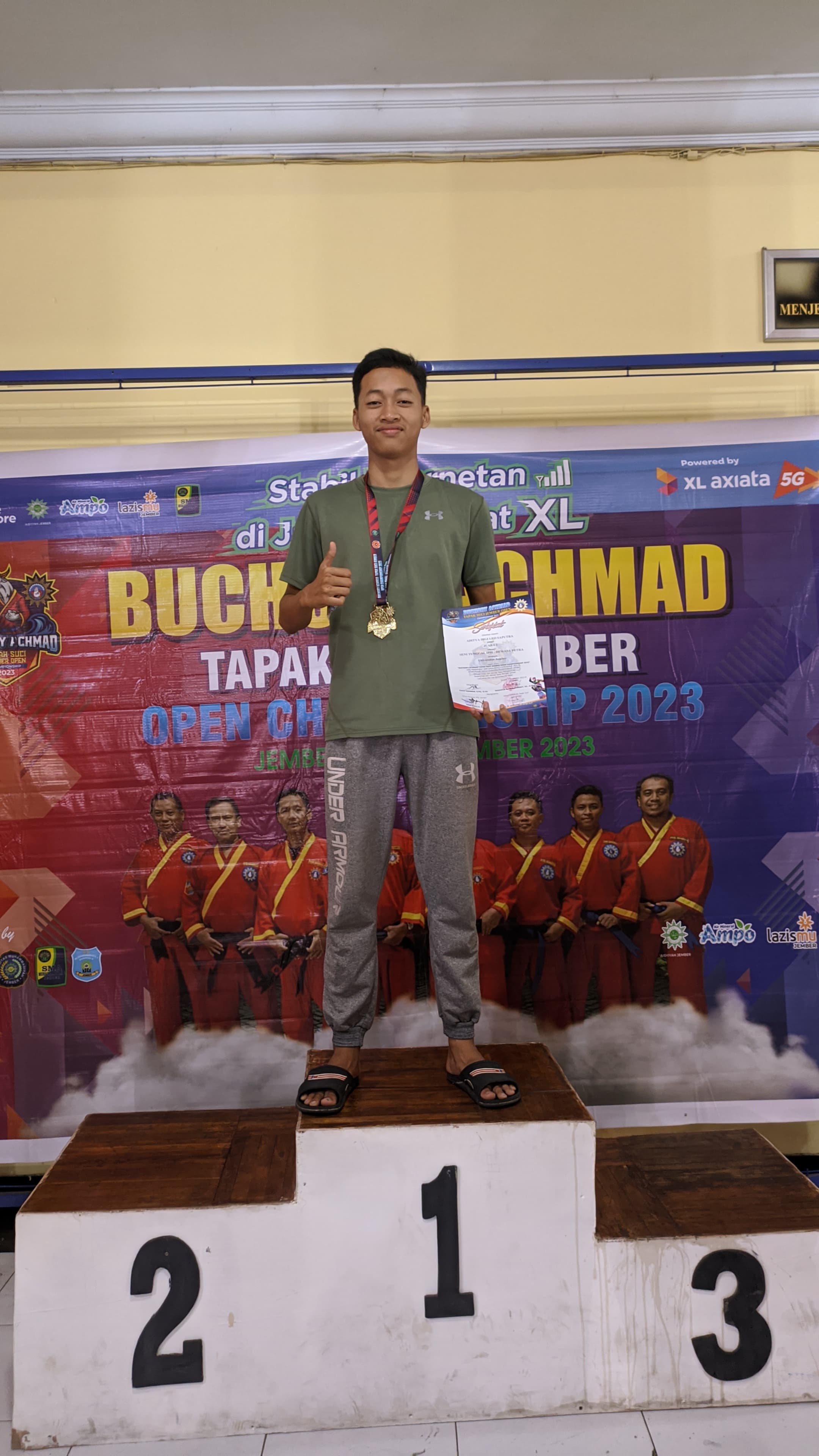 Buchory Ahmad Tapak Suci Jember Open Championship