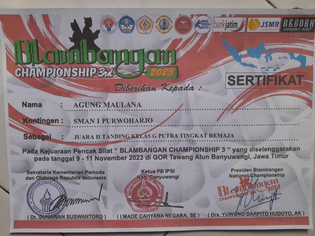 BLAMBANGAN CHAMPIONSHIP 3