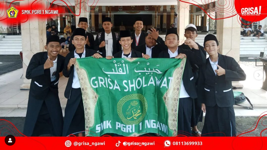 Lomba Hadrah Al Banjari Tingkat Pelajar Kabupaten Ngawi