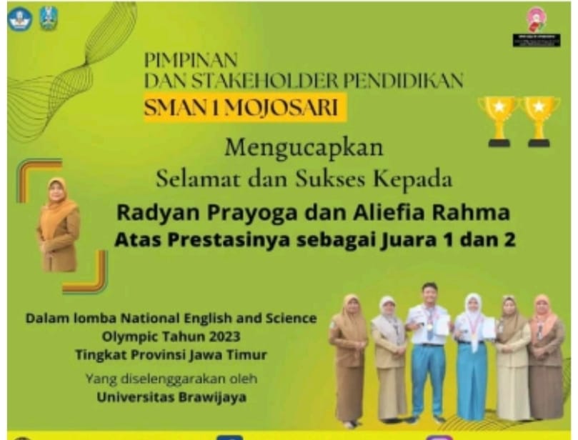 Lomba National English and Science Olympic