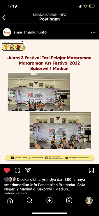 Festival Tari Pelajar Mataraman, Mataraman Art Festival 2022