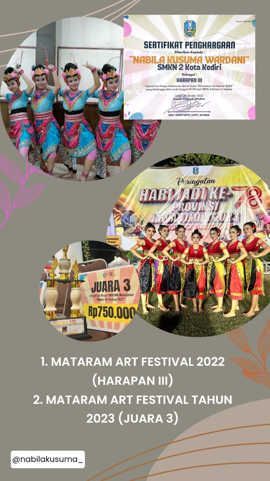 Lomba tari Tradisional Mataraman Art Festival