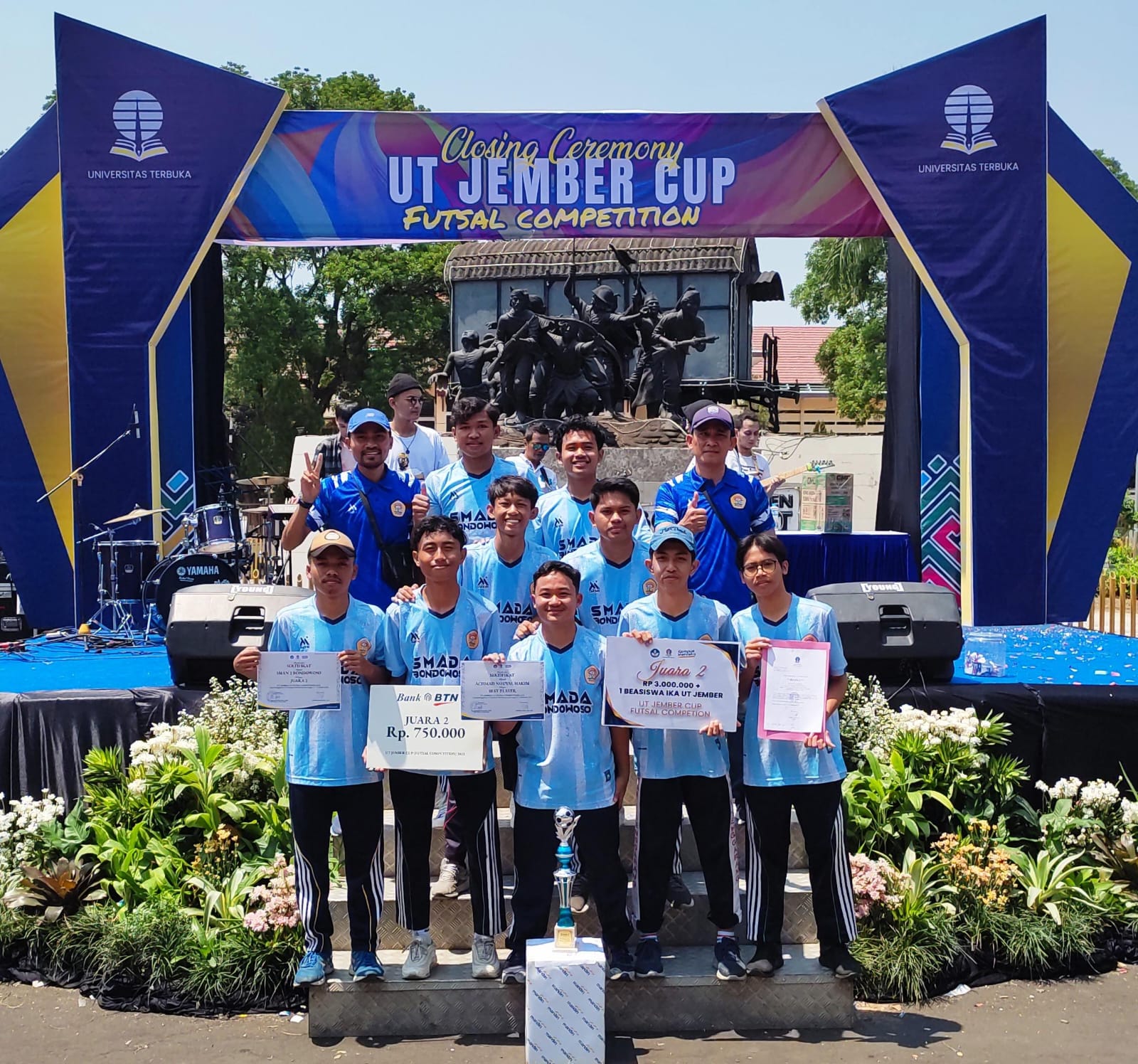 Turnamen Futsal Universitas Terbuka Jember