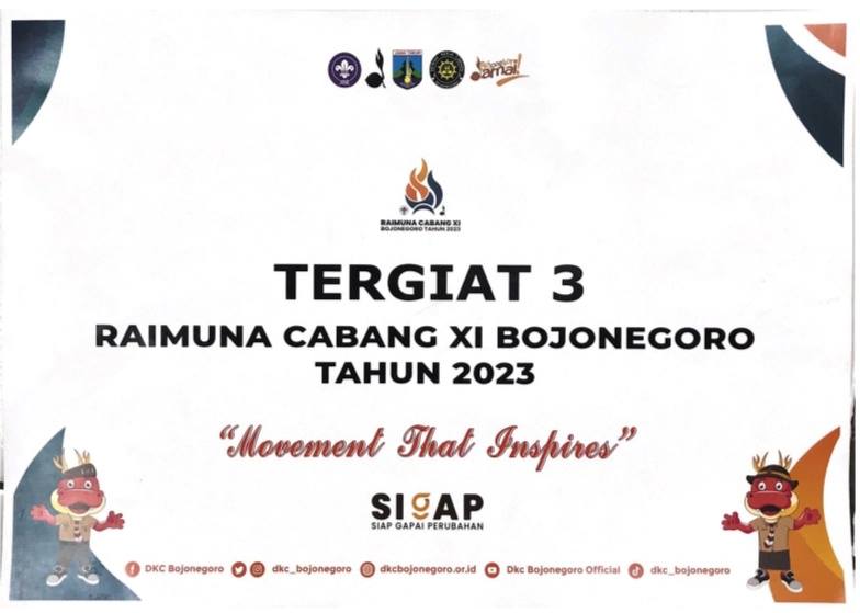  Raimuna Cabang XI Bojonegoro Tahun 2023