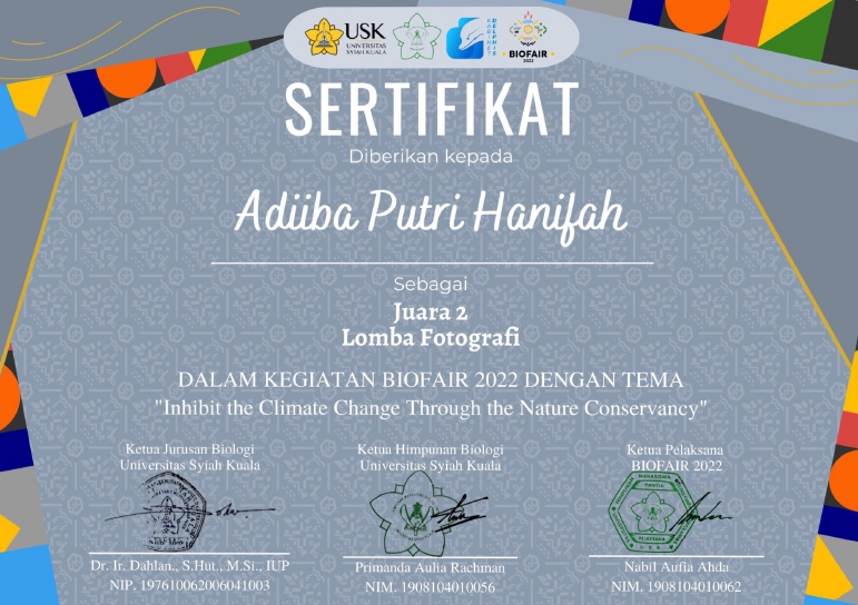 LOMBA FOTOGRAFI BIOFAIR 2022