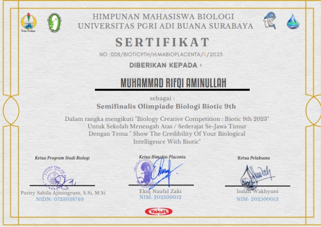 Biologi Creative Competition (BIOTIC)