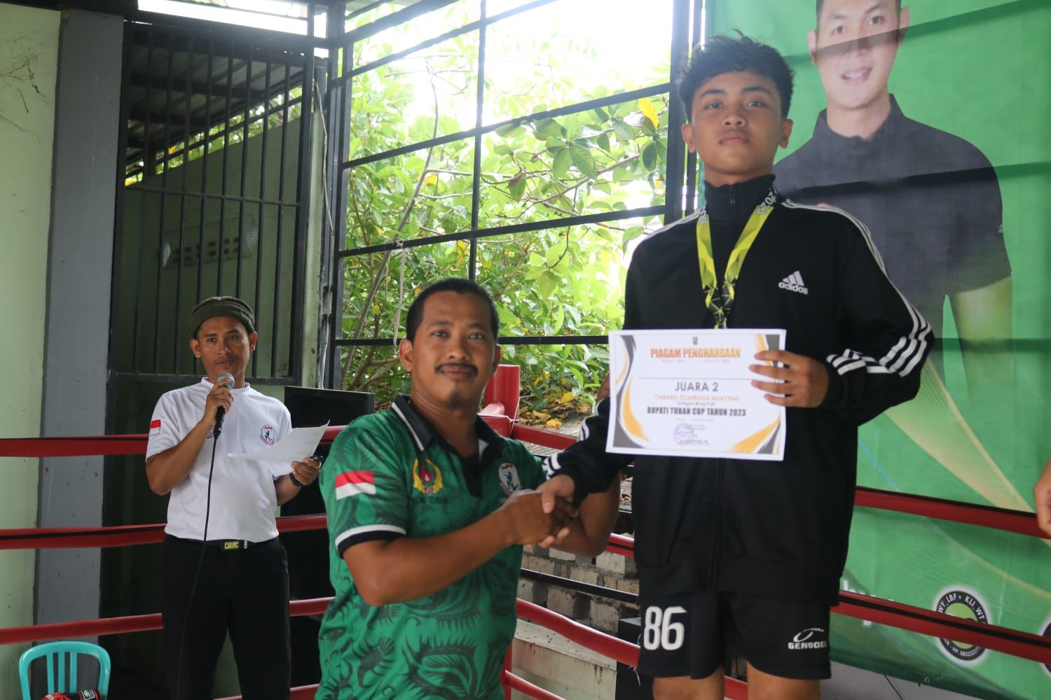  Juara 2 Cabang Muaythai Bupati Cup 2023