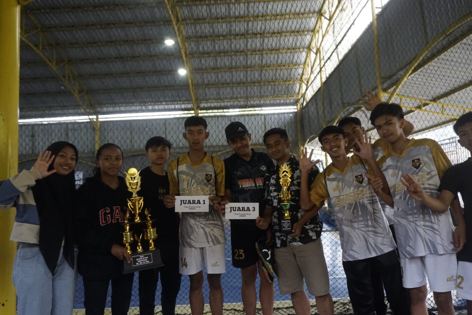 Juara 3 Yao Cup Antar SMA/SMK Kabupaten Mojokerto - Pasuruan