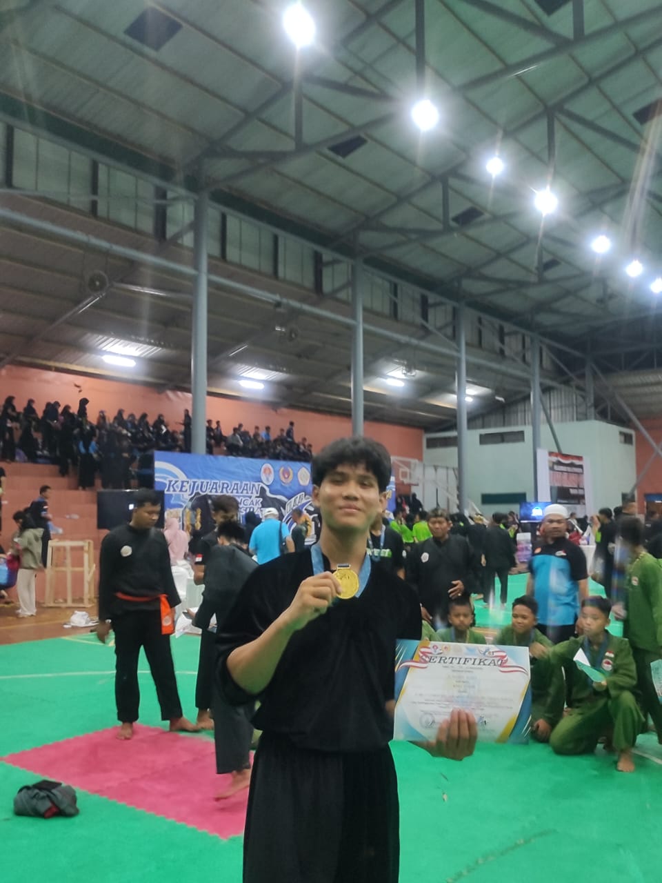 Juara 1 Kejuaraan Nasional Pencak Silat Seni Tunggal (Dewasa) Piala Kempora, Cilacap Championship