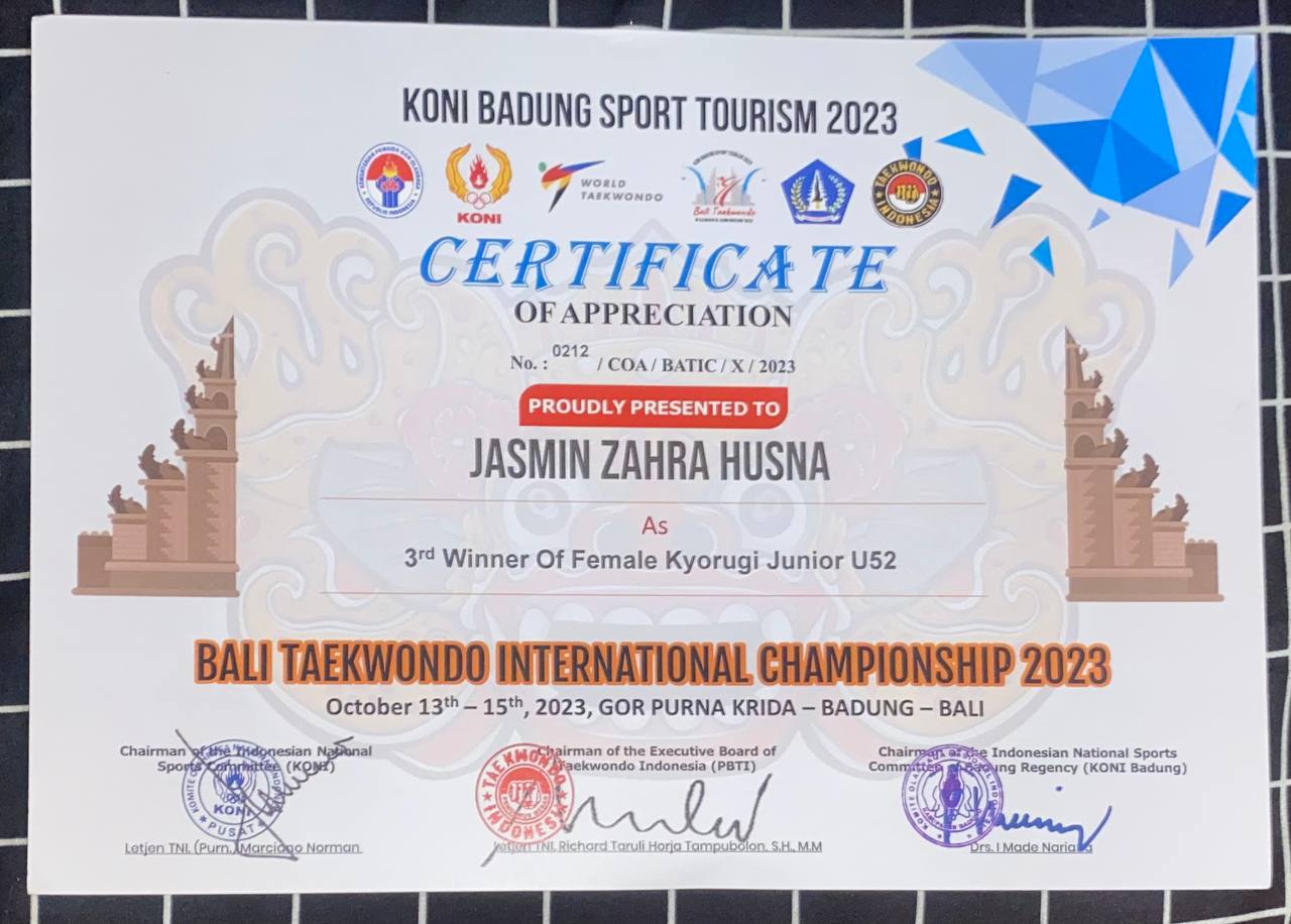 Bali Taekwondo International Championship