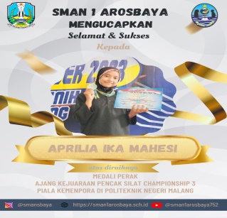 Pencak silat Remaja Putri Championship 3 Piala KEMENPORA di POLTEK Negeri Malang