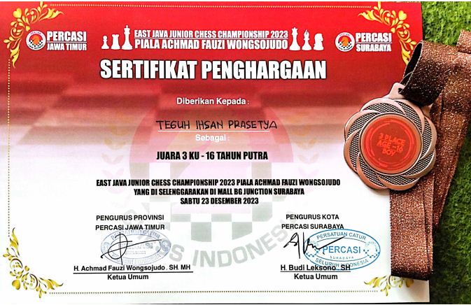 East Java Chess Chapionship 2023