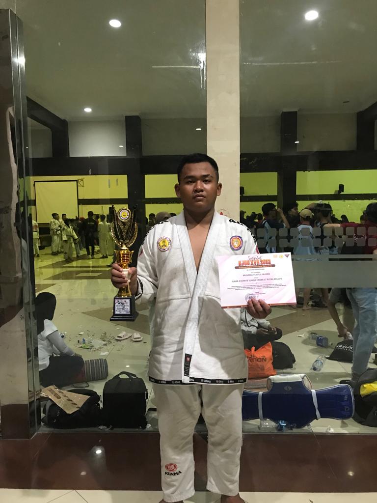 KEJUARAAN JUJITSU UNESA OPEN (KJUO) XVII KATEGORI KUMITE SENIOR UNDER 17 PUTRA KELAS G