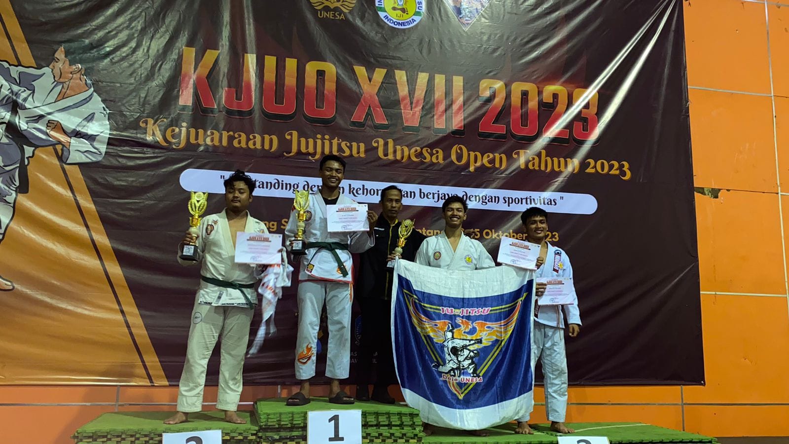 Kejuaraan  Jujitsu Unesa Open Kumite Senior U-17 