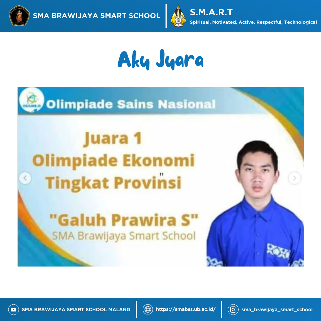 Juara I - Olimpiade Ekonomi tingkat Provinsi Jawa Timur