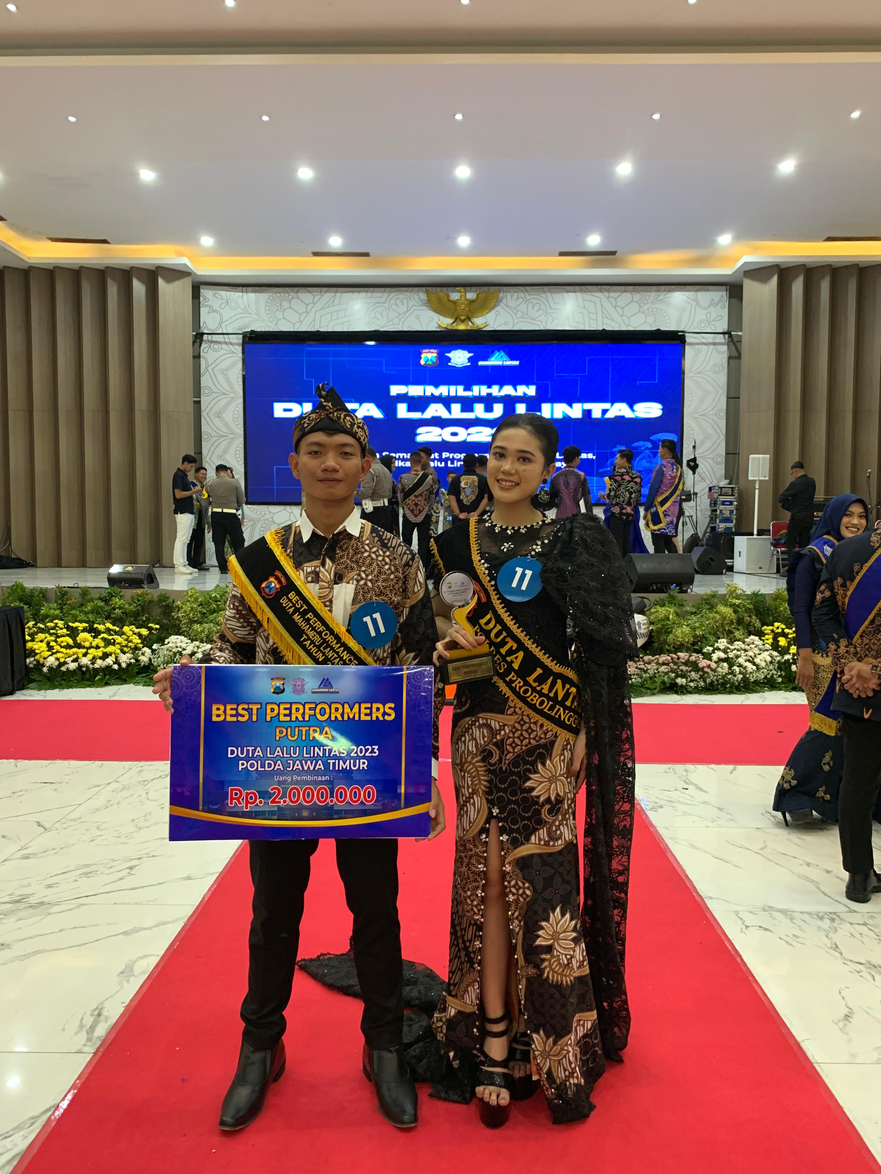 Best Performers Duta Lantas Polda Jawa Timur 2023