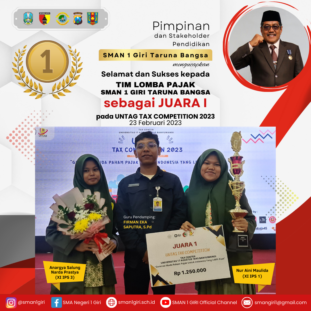 JUARA 1 LOMBA PAJAK