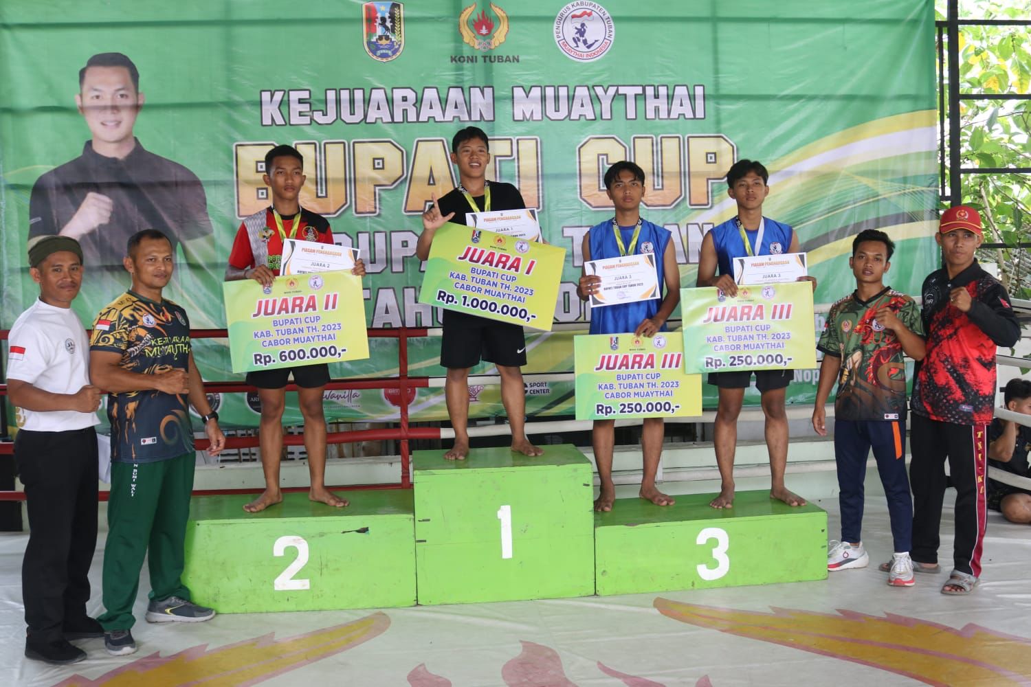  Juara 3 Cabang Muaythai Bupati Cup 2023