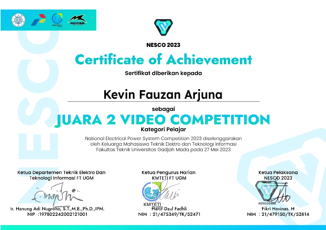 NESCO 2023 VIDEO COMPETITION