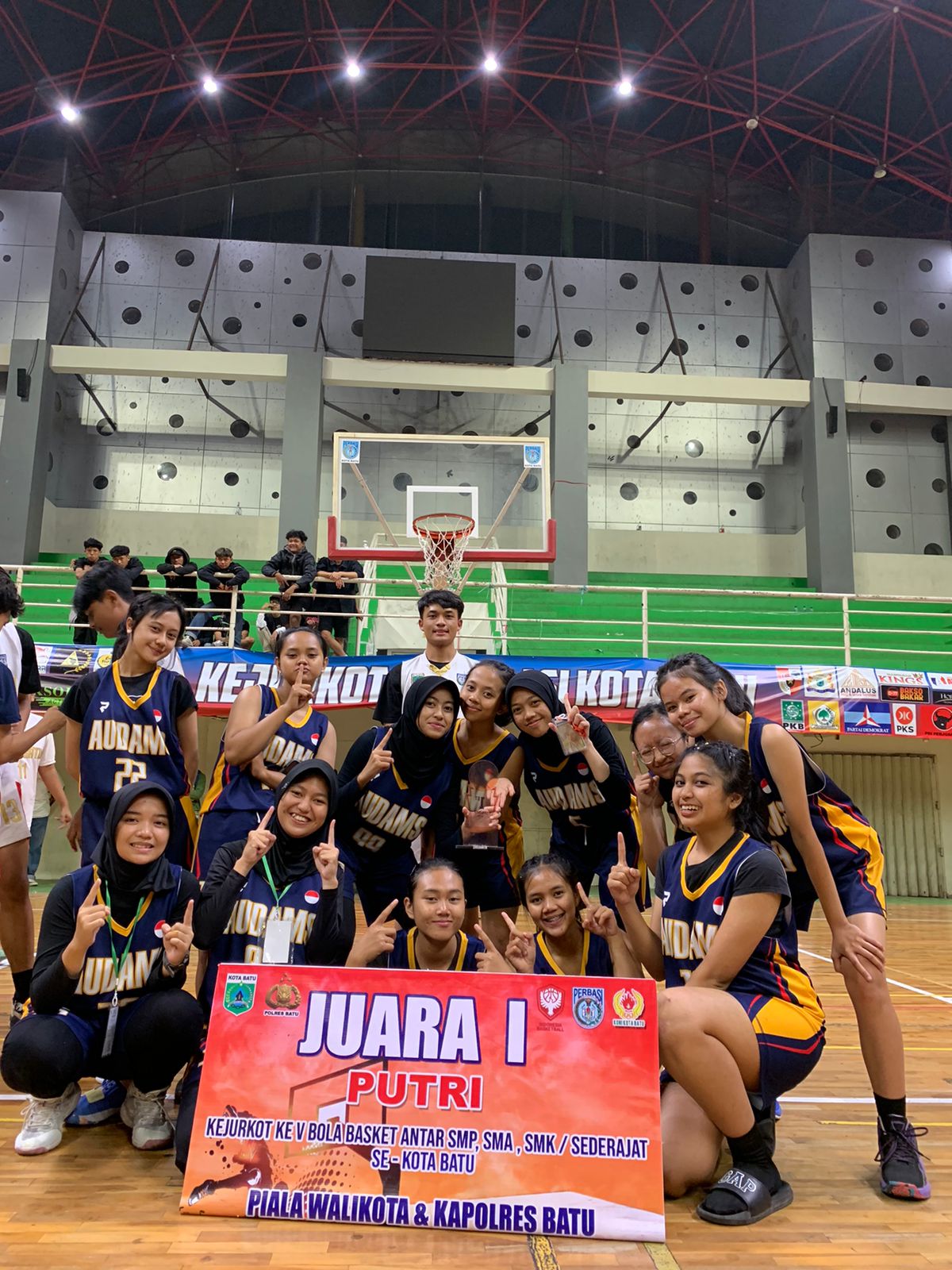 KEJUARAAN KOTA BOLA BASKET KOTA BATU (PUTRI)