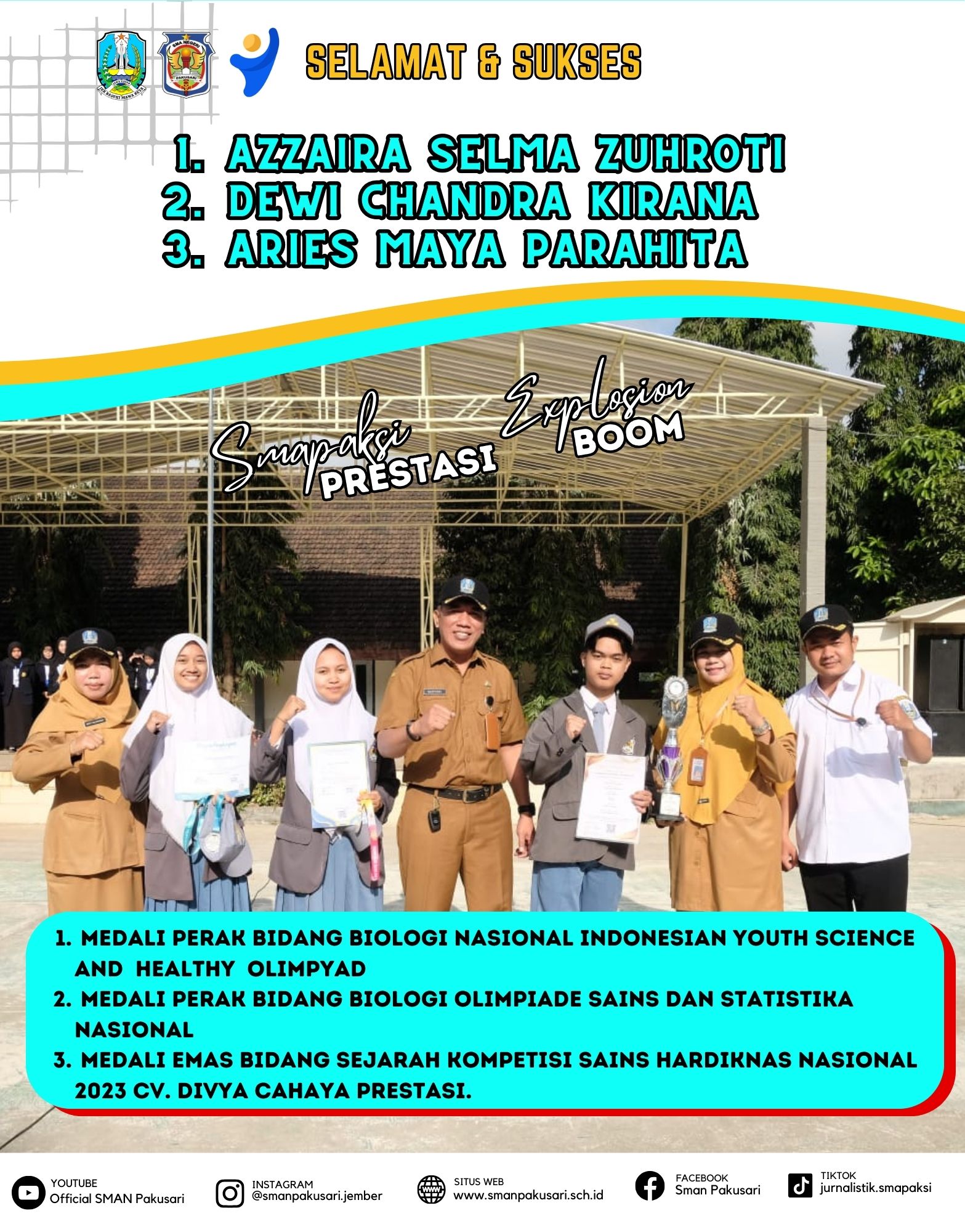 Bidang Biologi nasional Indonesian Youth Science and Healthy Olimpyad 