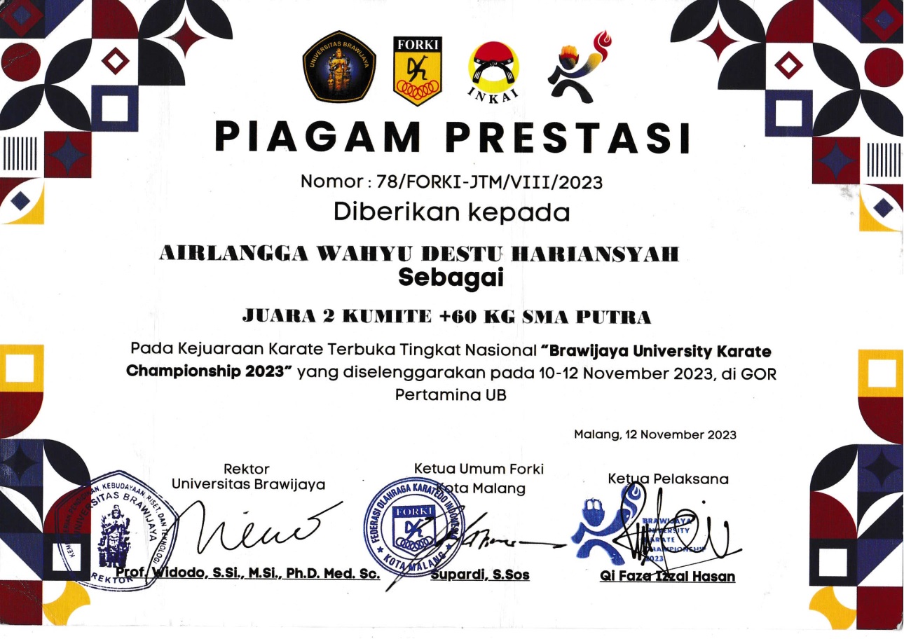 Kejuaraan Karate Terbuka Tingkat Nasional \