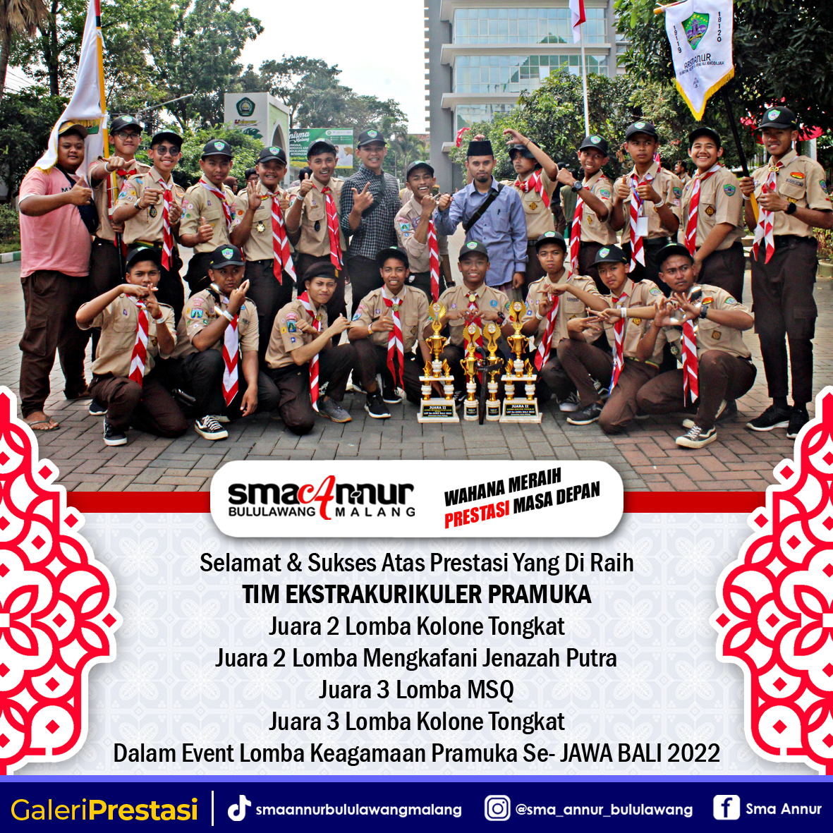 JUARA 2 LOMBA MENGKAFANI JENAZAH PUTRA