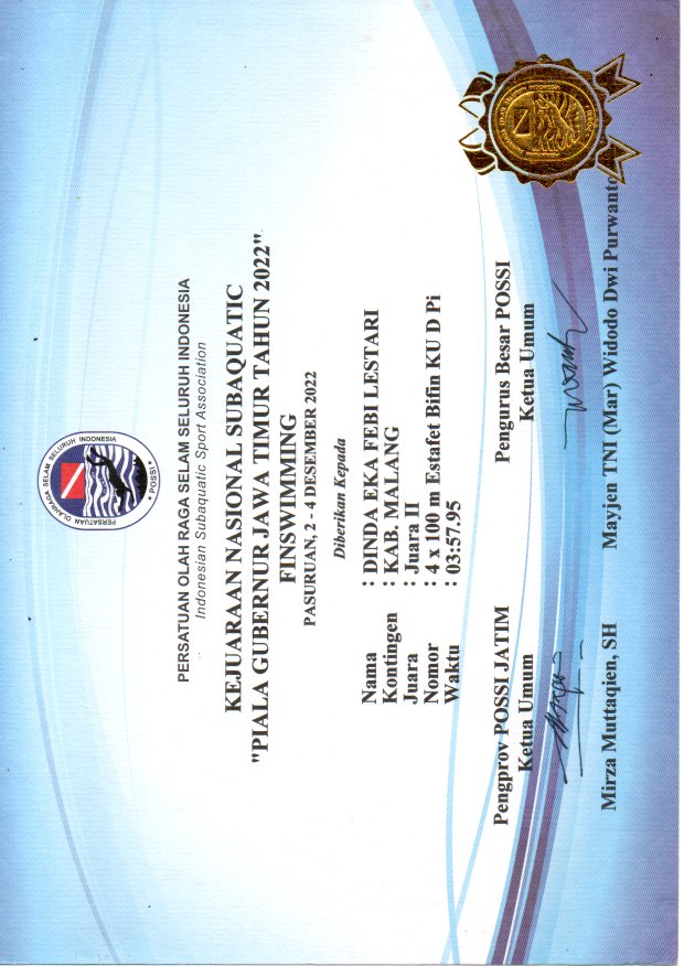 KEJUARAAN NASIONAL SUBAQUATIC