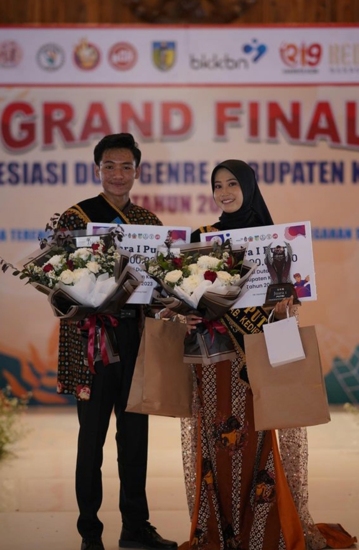 JUARA 1 PUTRA Apresiasi Duta Genre Kabupaten Kediri Tahun 2023