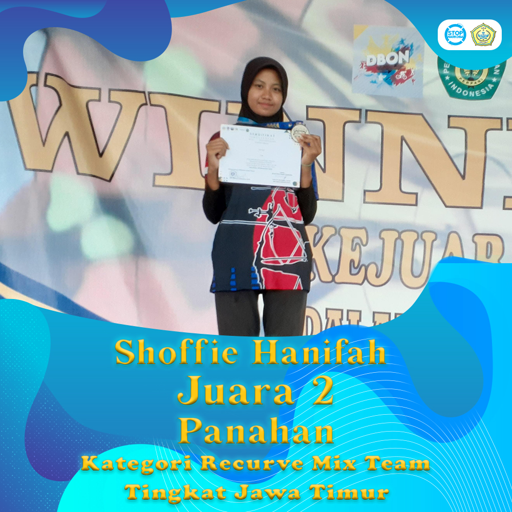 Juara 2 Panahan Kategori Recurve Mix Team