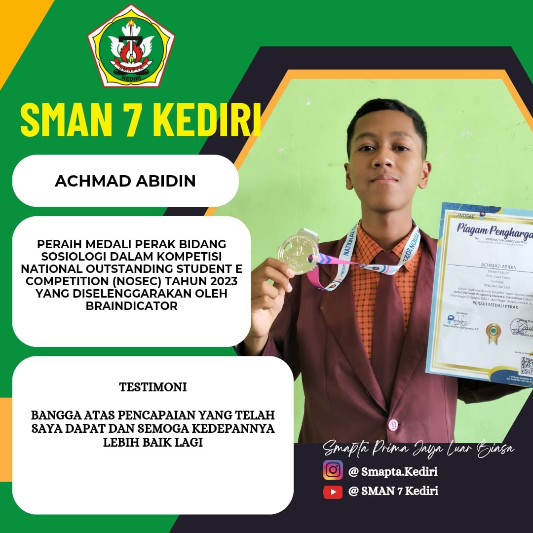 KOMPETISI NASIONAL OUTSTANDINGSTUDENT  E COMPETITION Bidang SOSIOLOGII