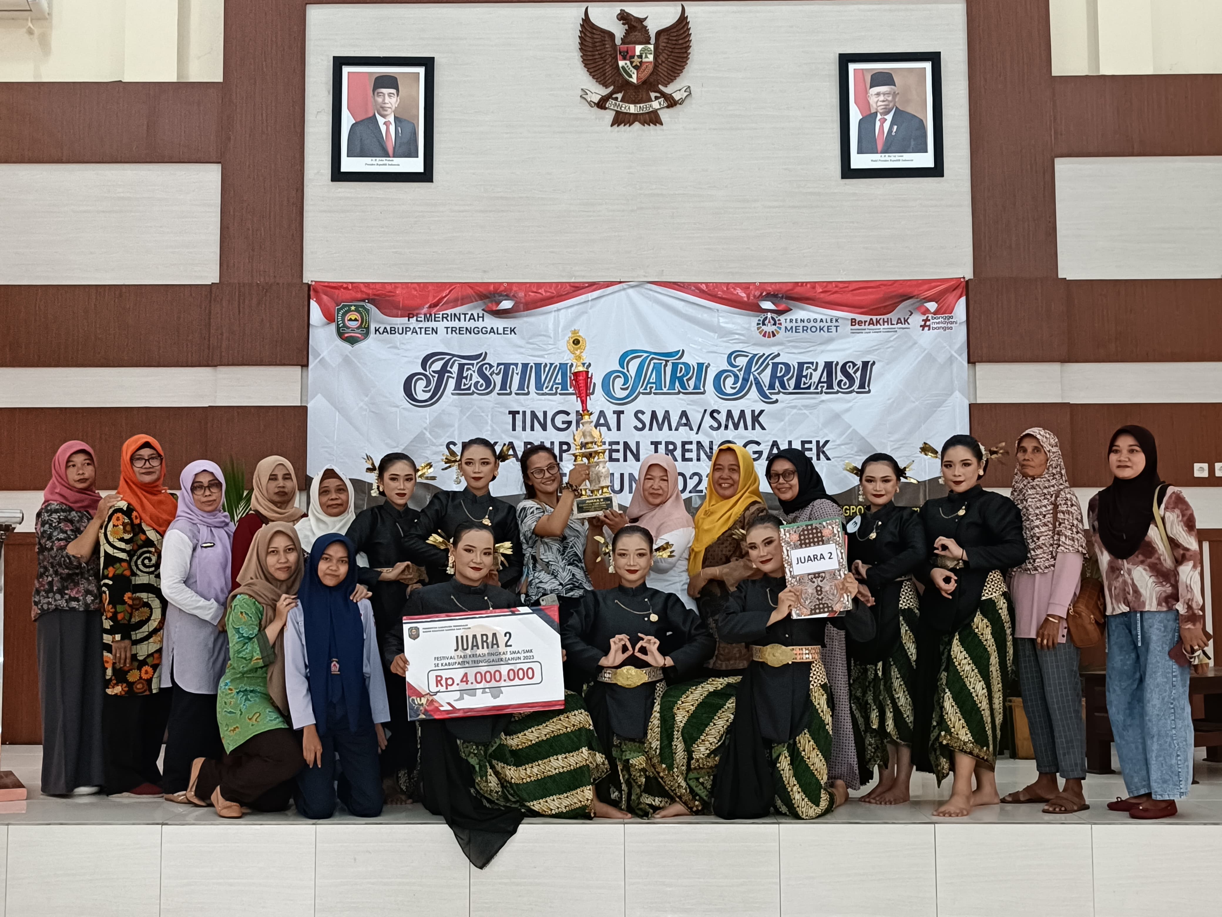 FESTIVAL TARI KREASI TINGKAT SMA/SMK SE-KABUPATEN TRENGGALEK