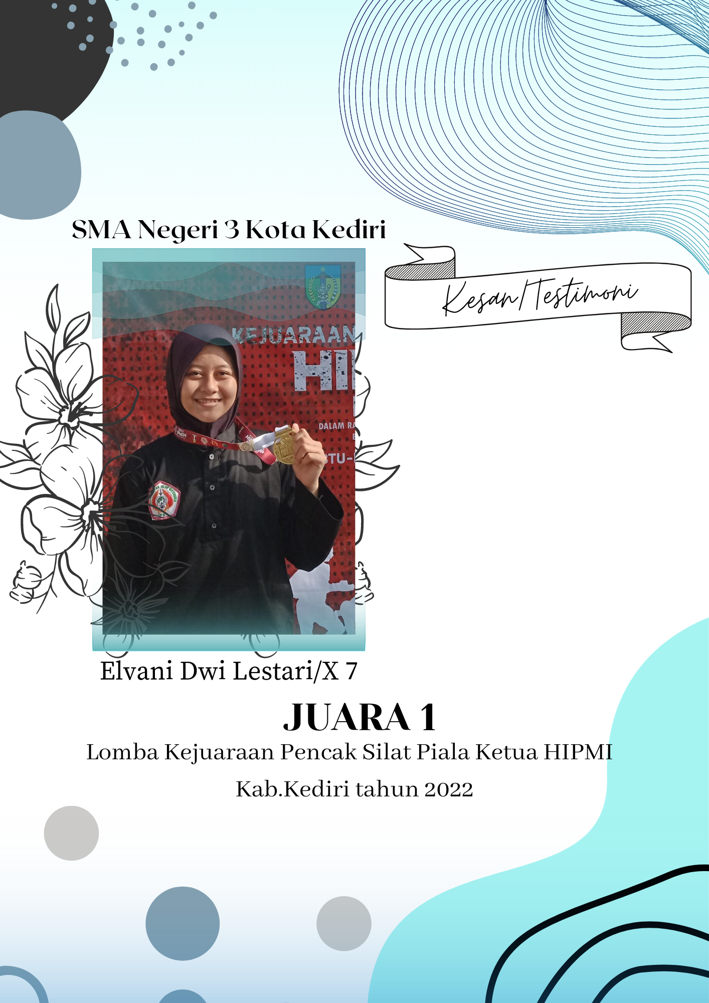 Juara 1 Pencak Silat Piala Ketua HIPMI